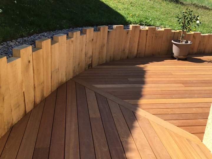 Pose de terrasse en bois Saint-Martin-d'Uriage